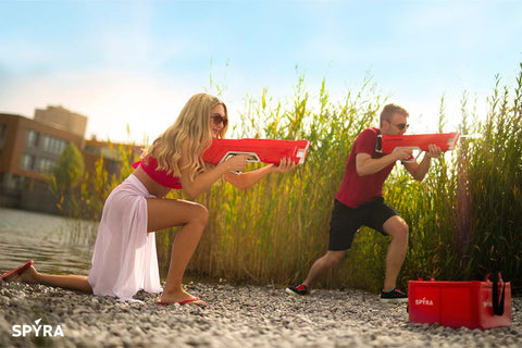 The SpyraTwo is a next level water gun for summer fun! - The Gadgeteer